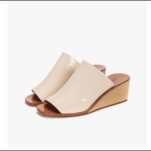 Rachel Comey Lyell Patent Leather Wedge Mule S 7